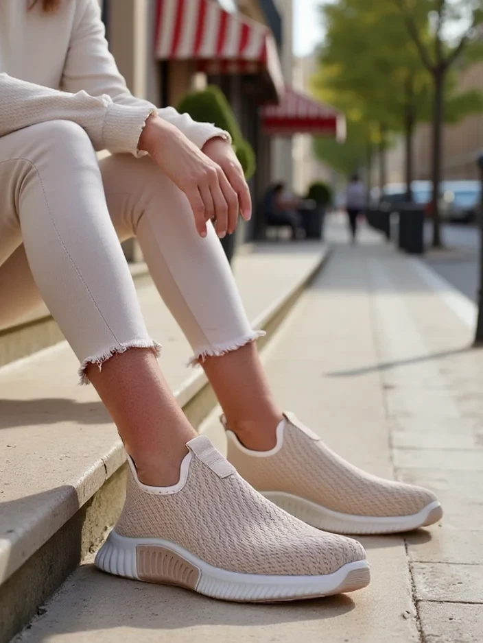 Resti Women's sports shoes made of material Agafia