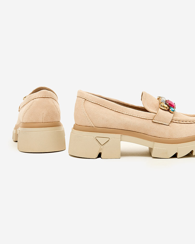 Resti Mokassins with colorful stones Sariner