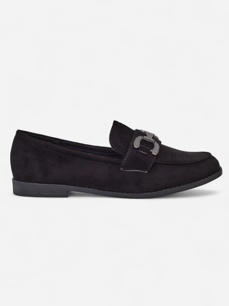 Resti Elegant women's loafers with a zirconia decoration Zante