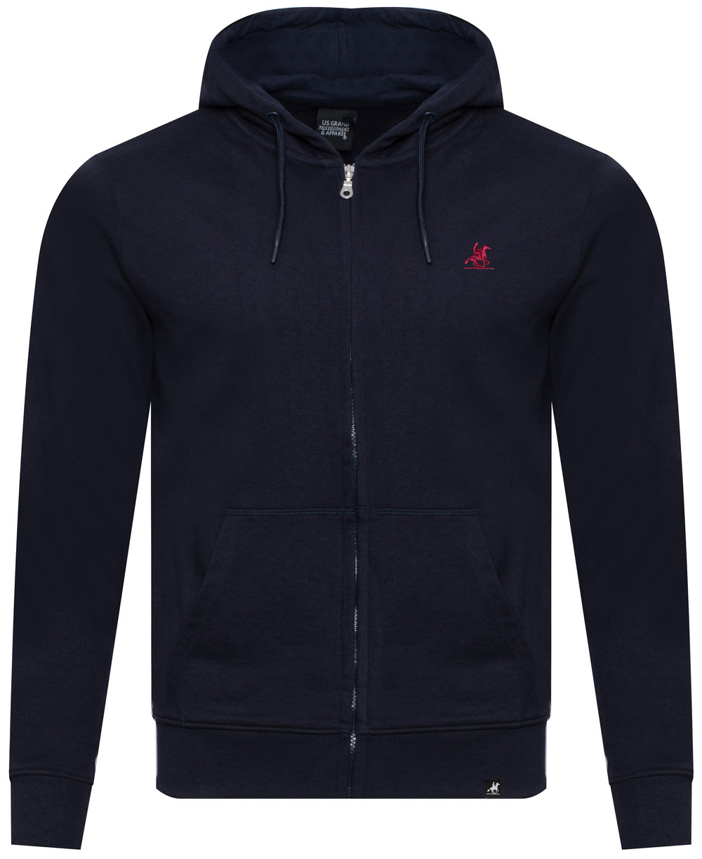 Мъжки суитшърт с цип US Grand Polo