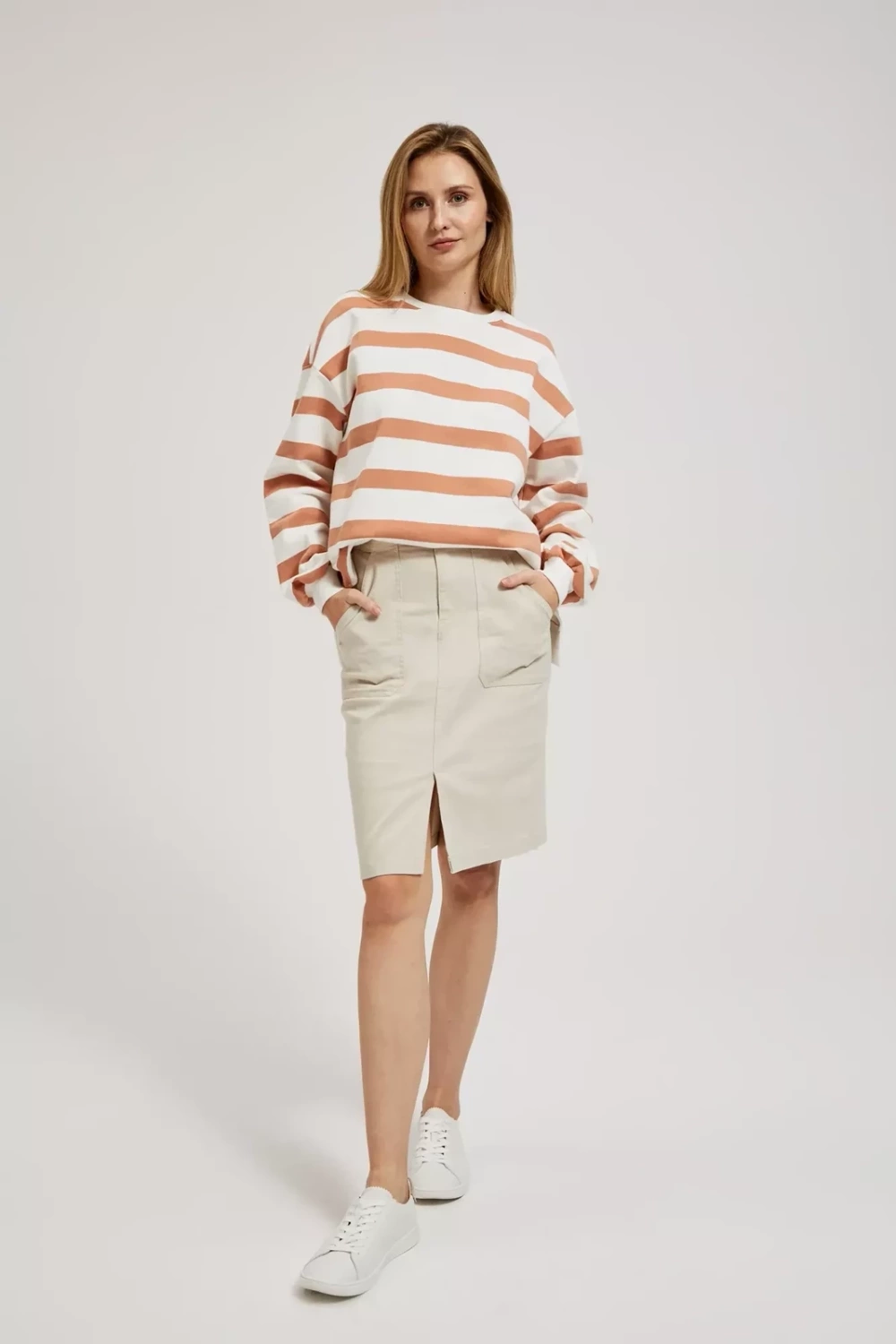 Marisse Women&#039;s Skirt L-Sc-4301 L.Beige