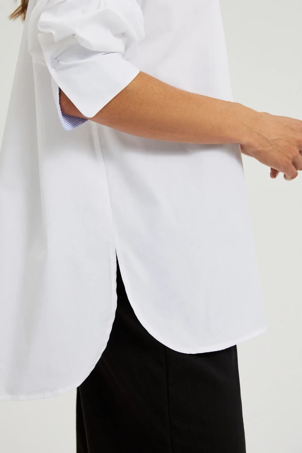 Marisse Women's Shirt L-Ko-4602 White