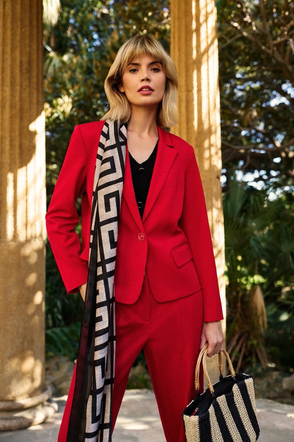 Marisse Women&#039;s Jacket L-Mr-4609 Red