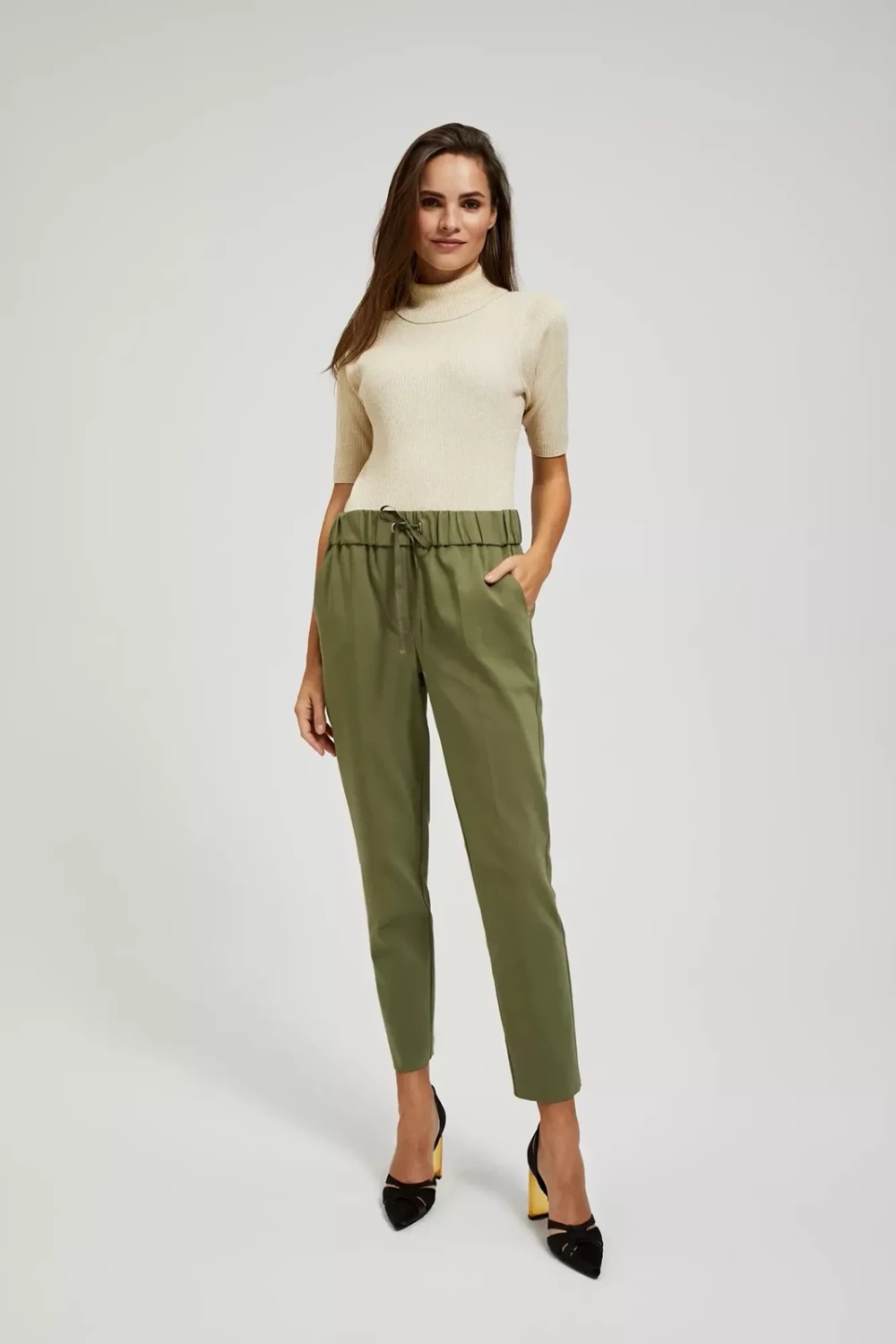 Marisse Trousers With A Tie At The Waist