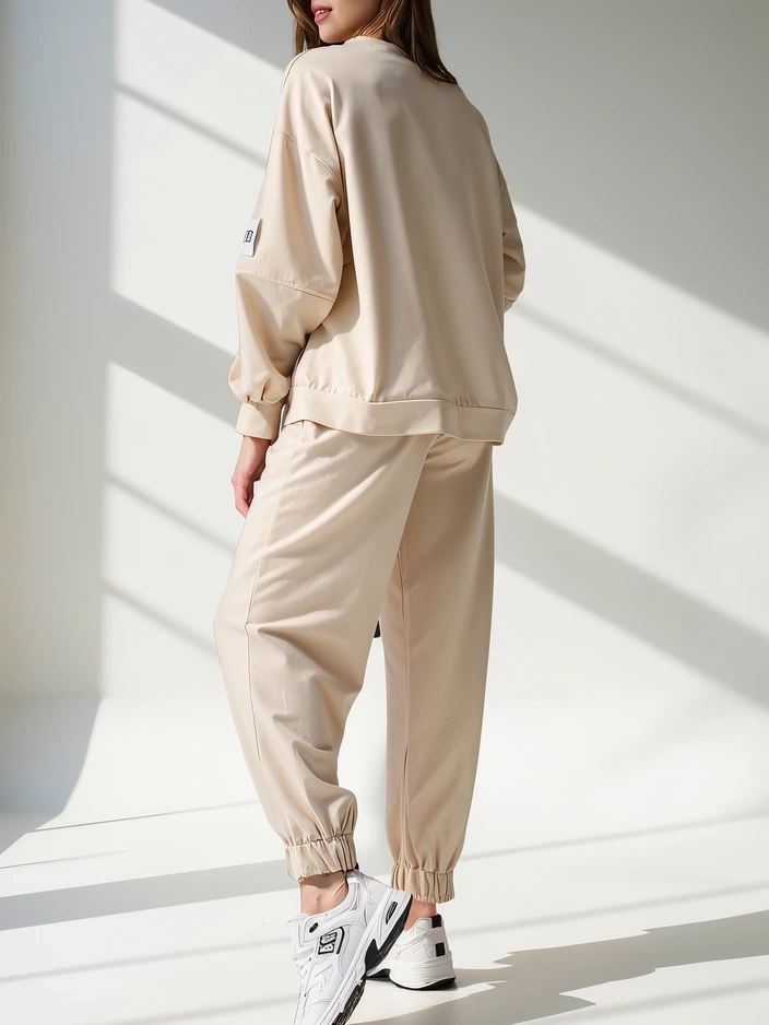 Resti Women's cotton set with cuffs at the ankles