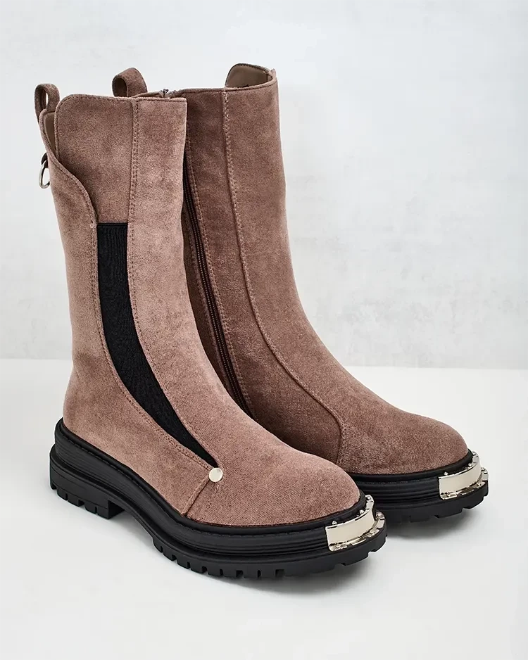 Resti Womens eco suede boots Homni