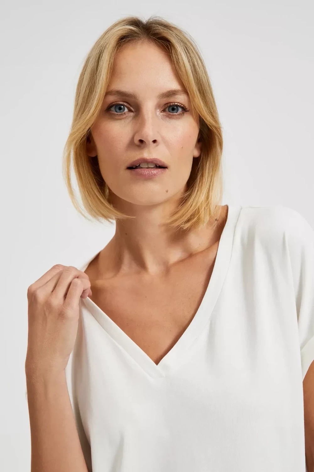 Marisse Women&#039;s Blouse L-Ts-4310 Off White