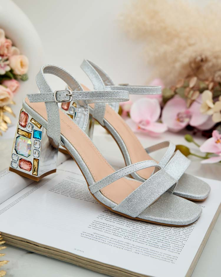 Resti Women&#039;s Solepte Crystal Post Sandals