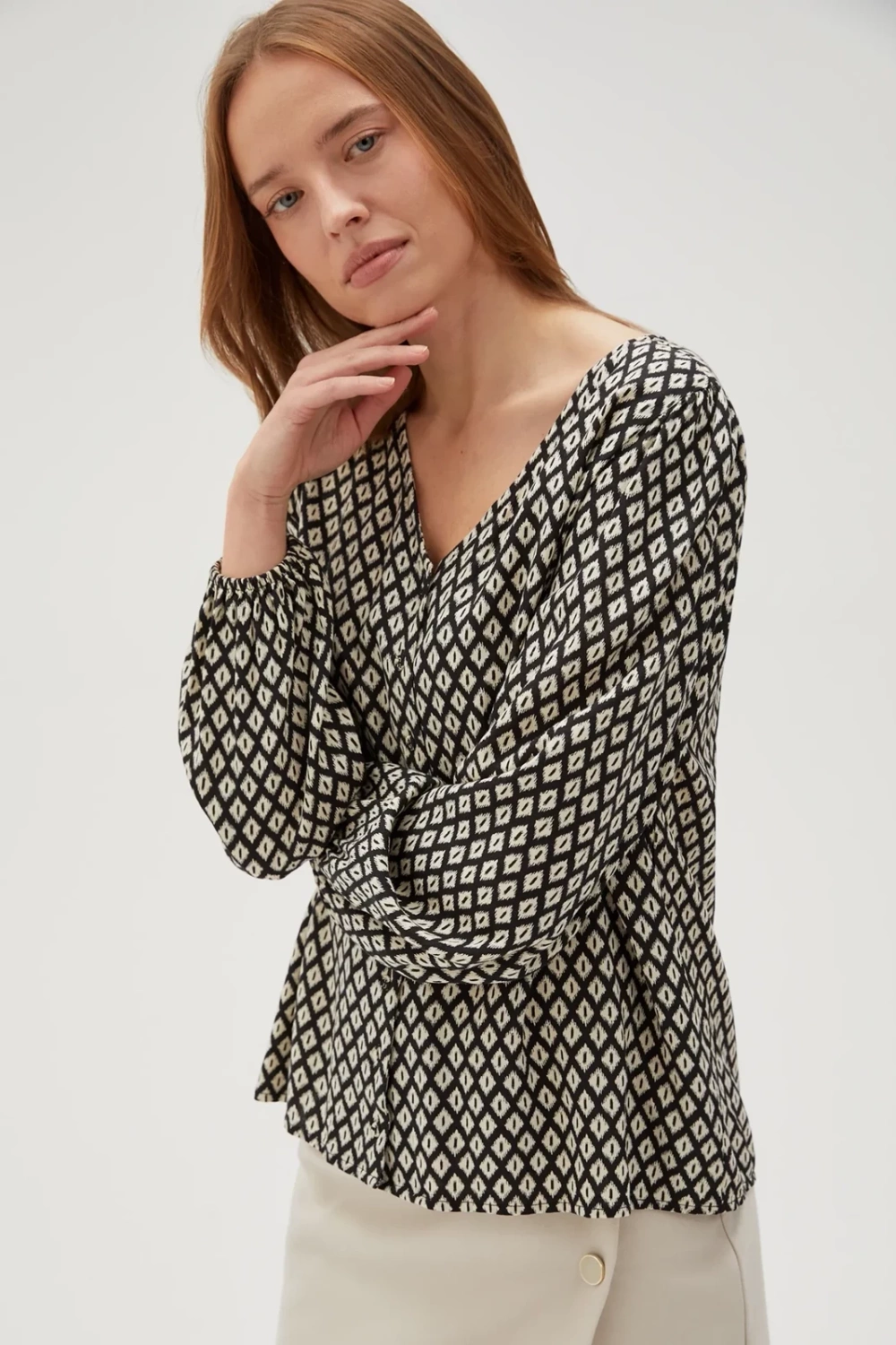 Marisse Women&#039;s Shirt L-Ko-4607 Black