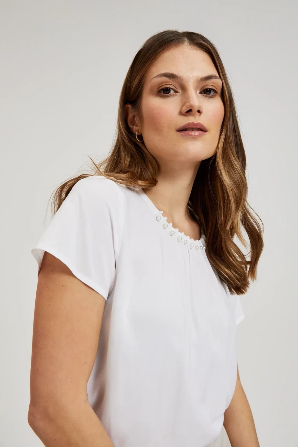 Women's blouse MOODO - white