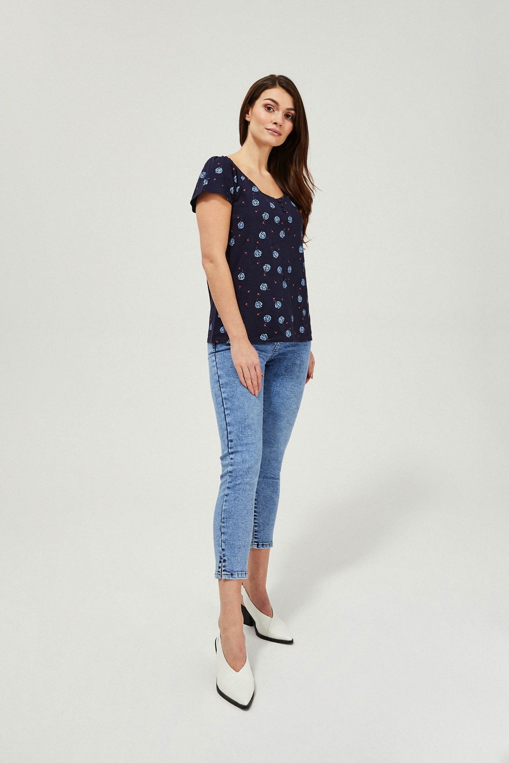 Marisse 7/8 Skinny Jeans L-Je-3421 Blue