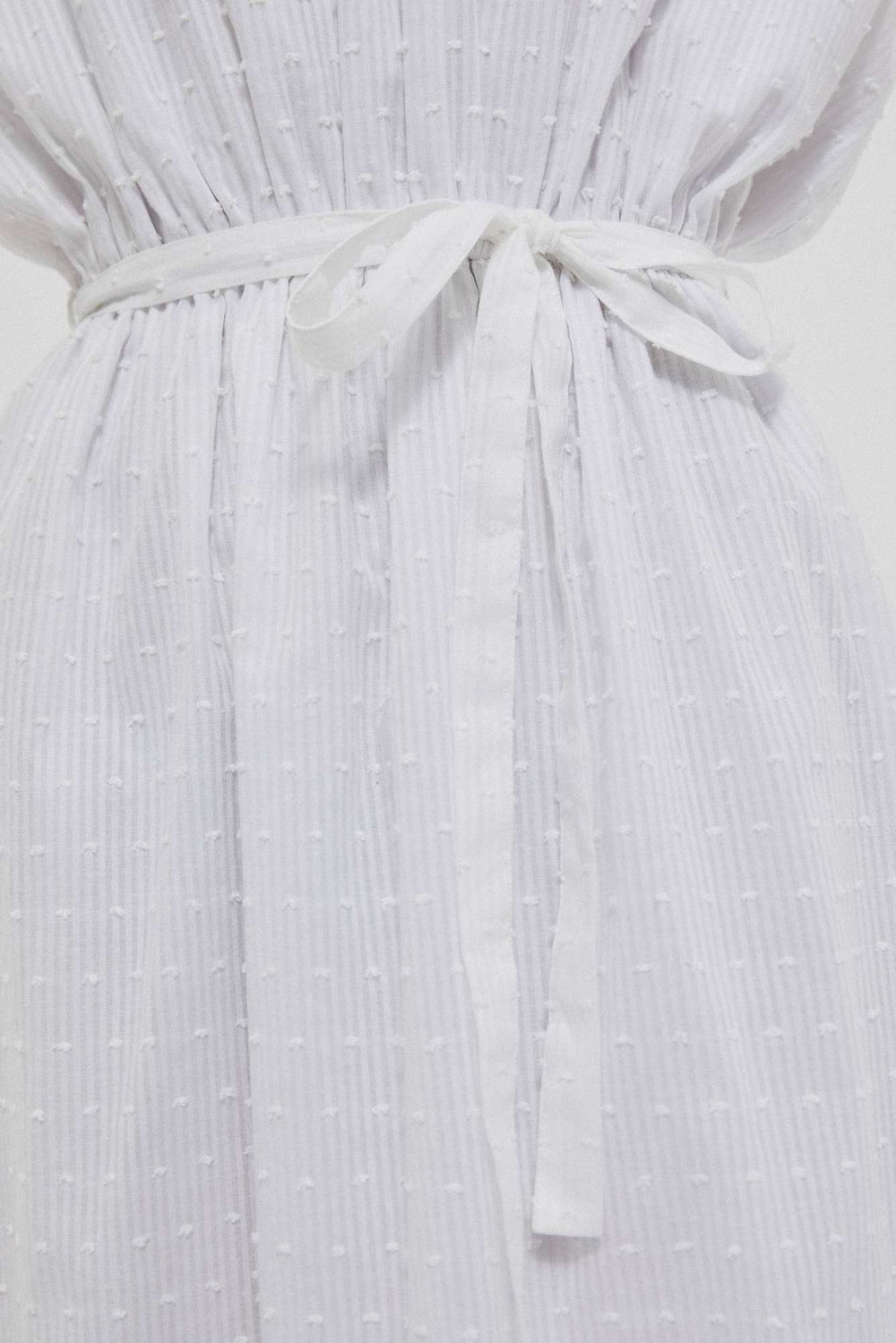 Marisse Plumeti Fabric Dress