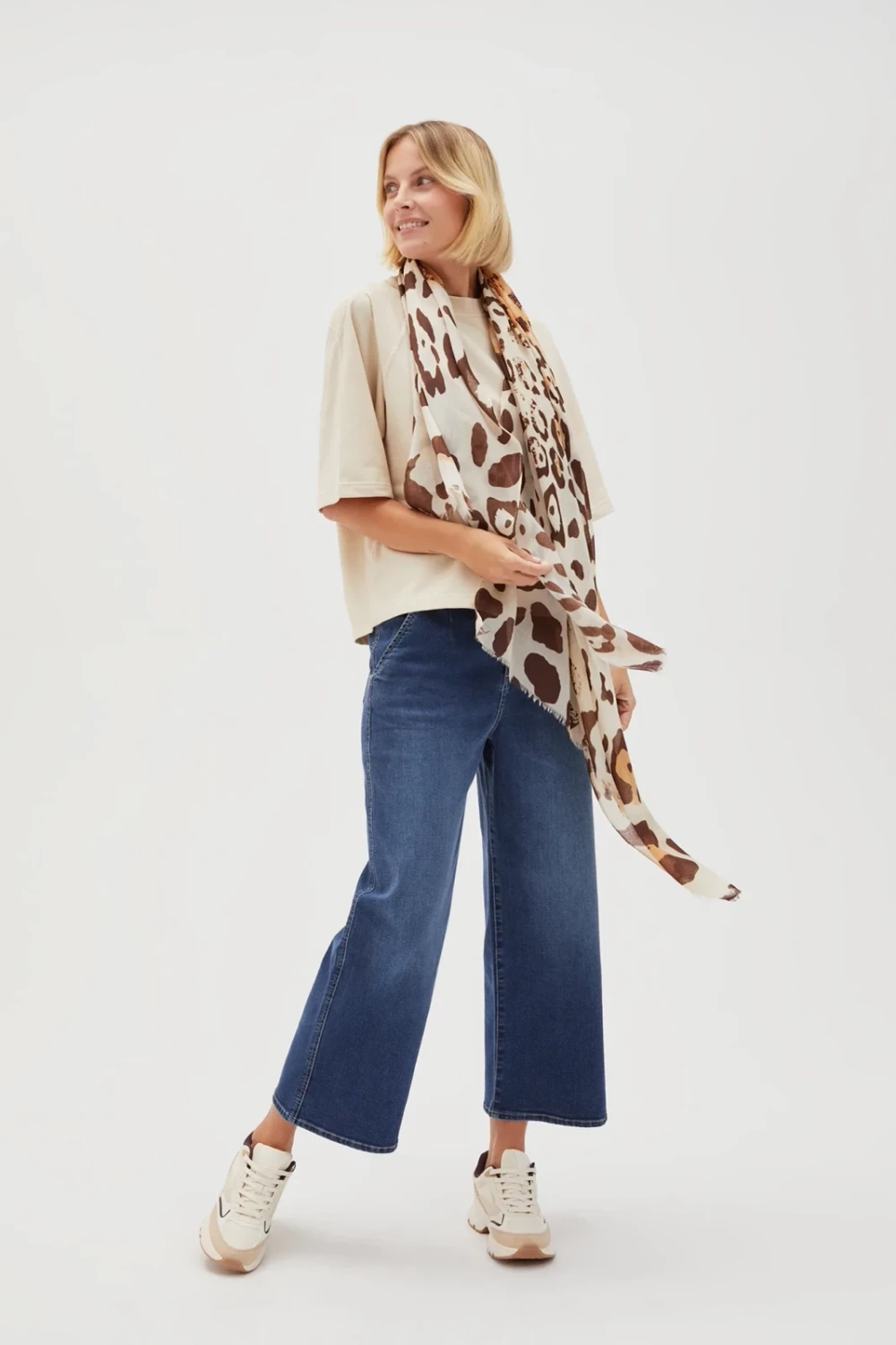 Marisse Women&#039;s Scarf L-Sz-4604 D.Brown