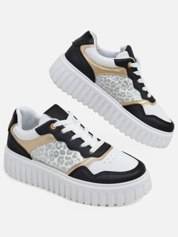 Resti Women's platform sports sneakers Panterr