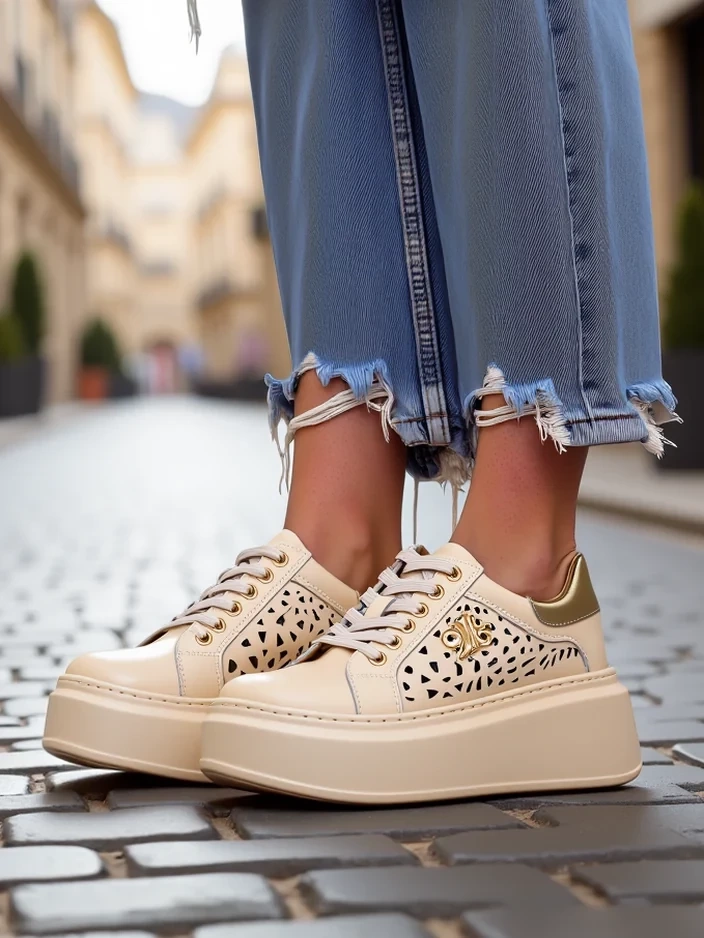 Resti Women&#039;s perforated sport sneakers Jovixi