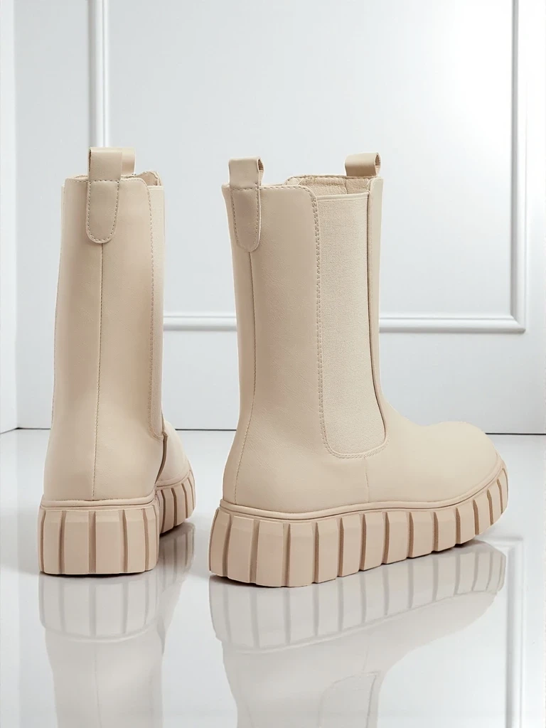 Resti Livora Eco-Leather High Ankle Boots for Women