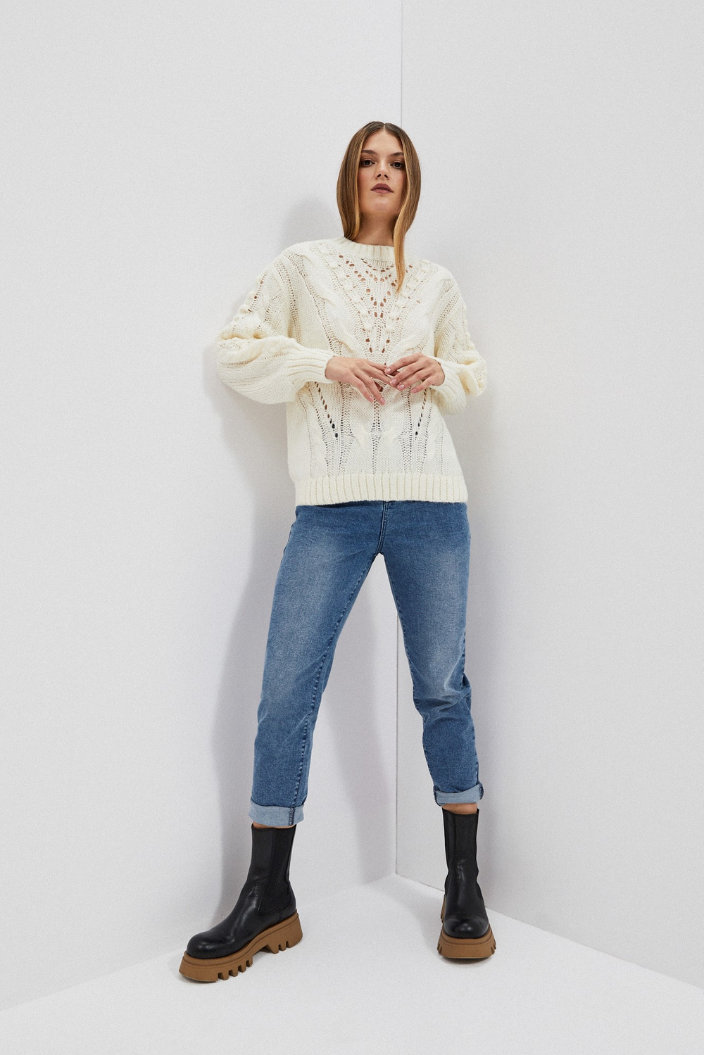 Marisse Sweater Z-Sw-3937 Off White