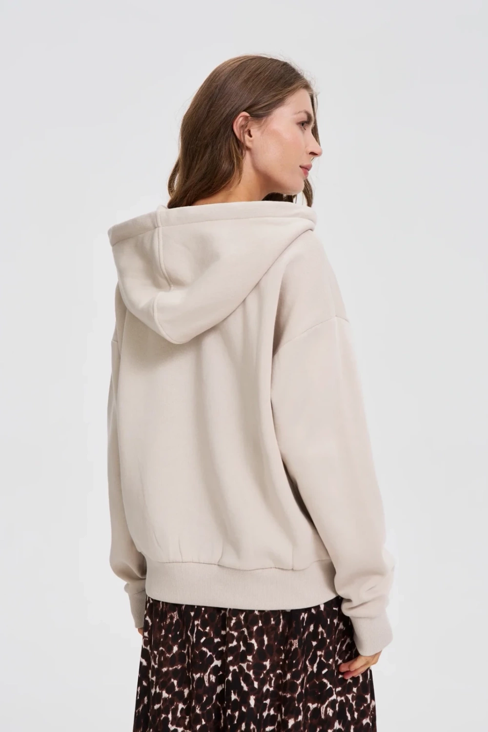 Marisse Beige Hoodie