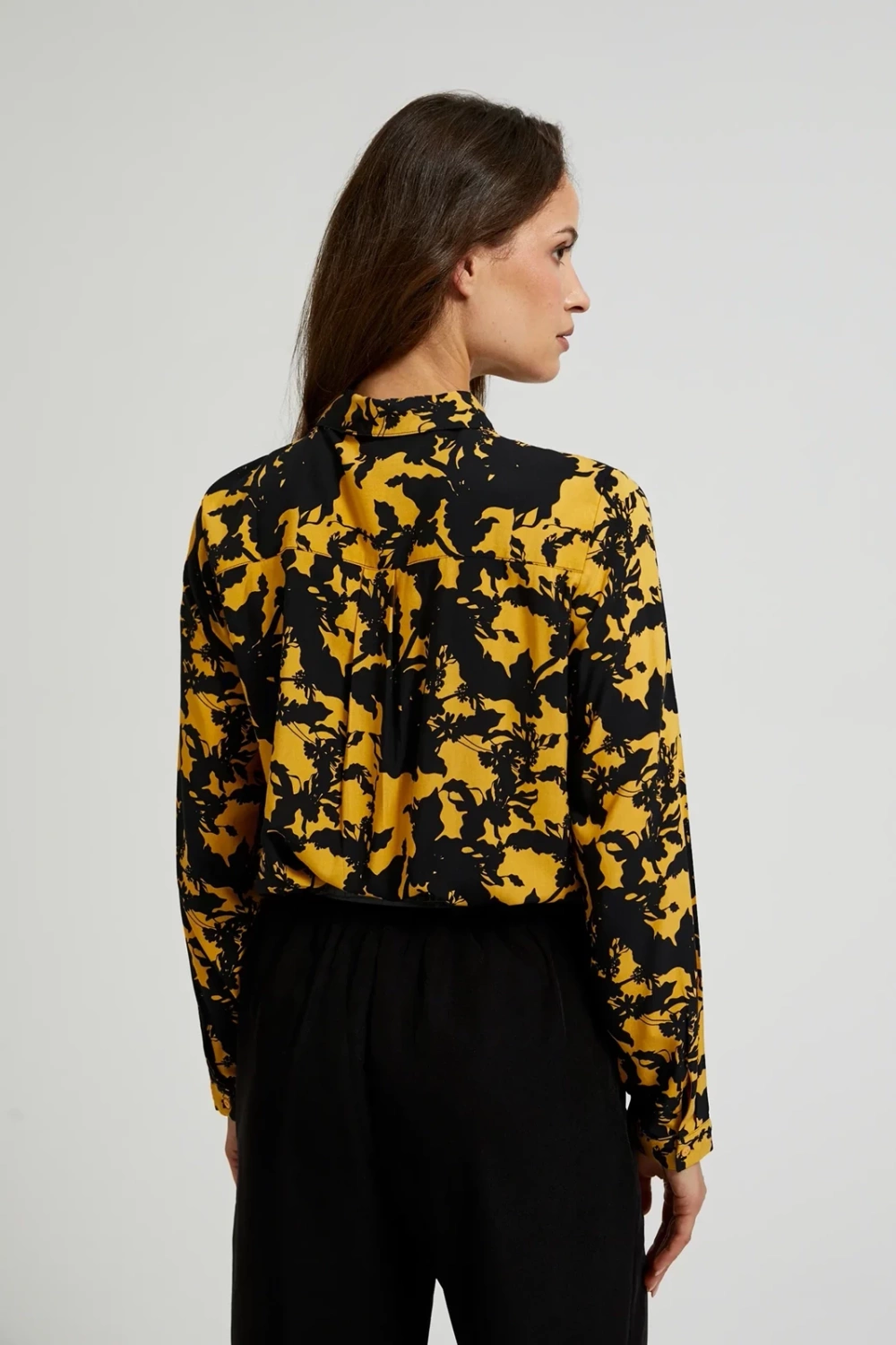 Marisse Women's Shirt Z-Ko-4539 Mustard