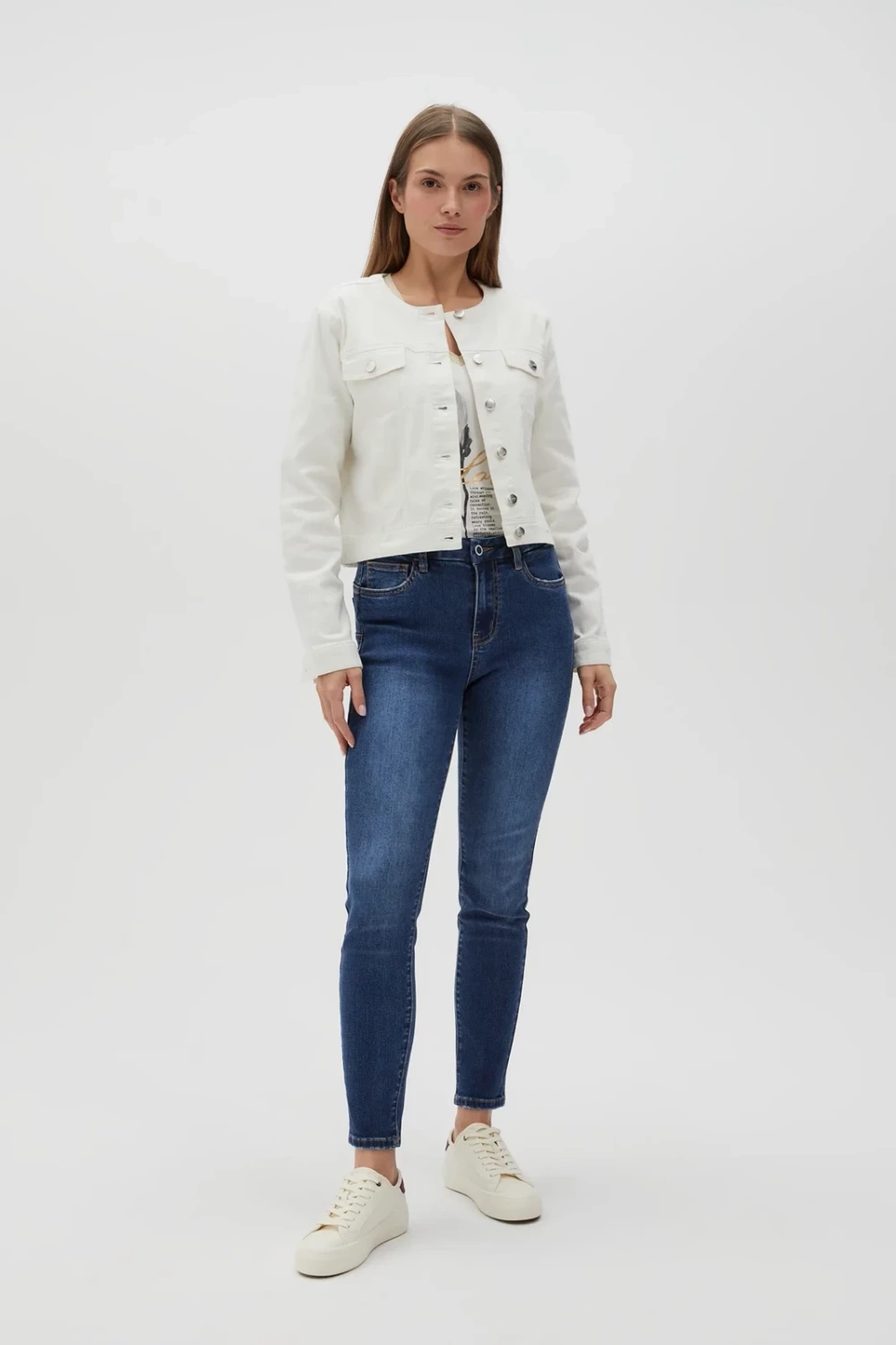 Marisse Women&#039;s Jacket L-Ku-4615 Off White