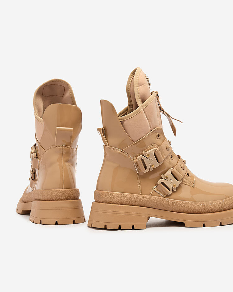 Resti Light brown women's bagger boots Hennobs