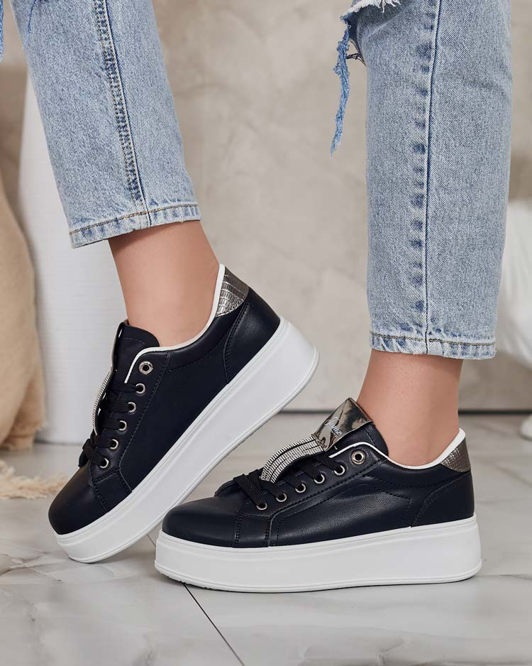 Resti Women&#039;s sporty sneakers with zircons Jocix