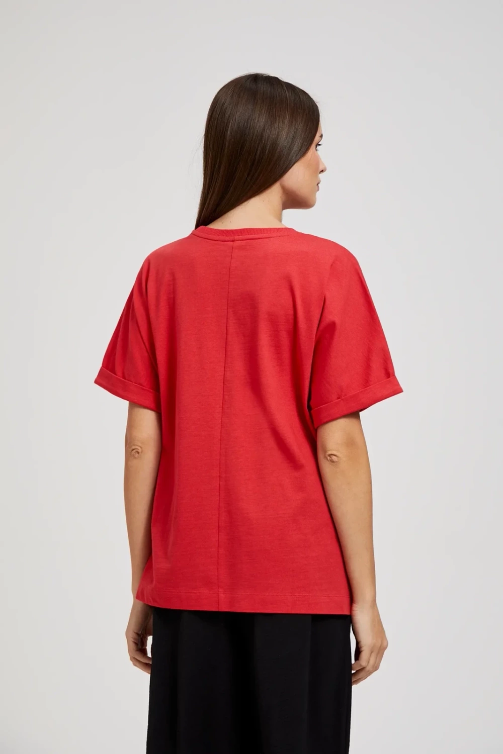 Marisse Women's Blouse L-Ts-4420 Red