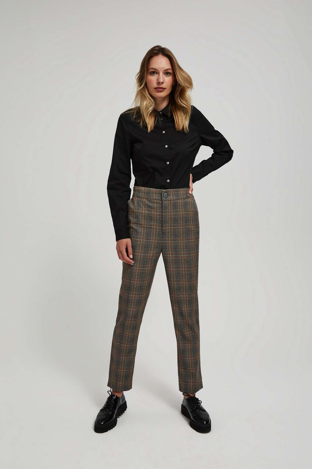 Plaid trousers
