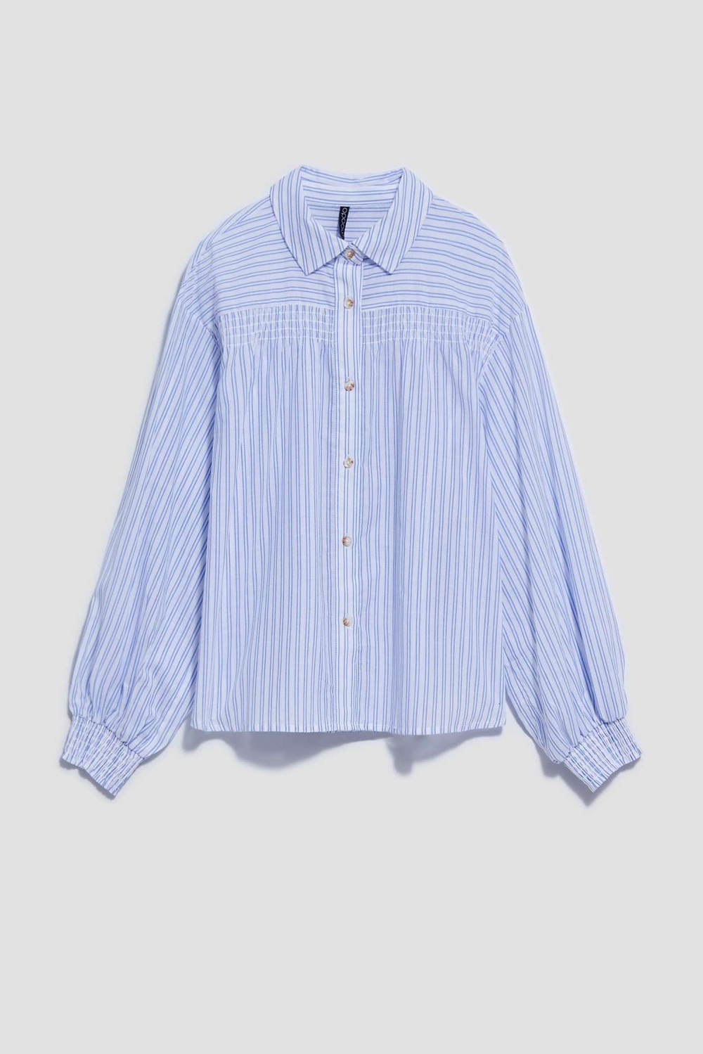 Marisse Women&#039;s Shirt L-Ko-4009 White_Blue