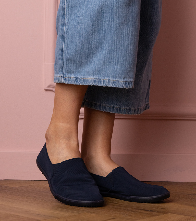 Gemre Tenisi slip-on pentru femei Lenis bleumarin