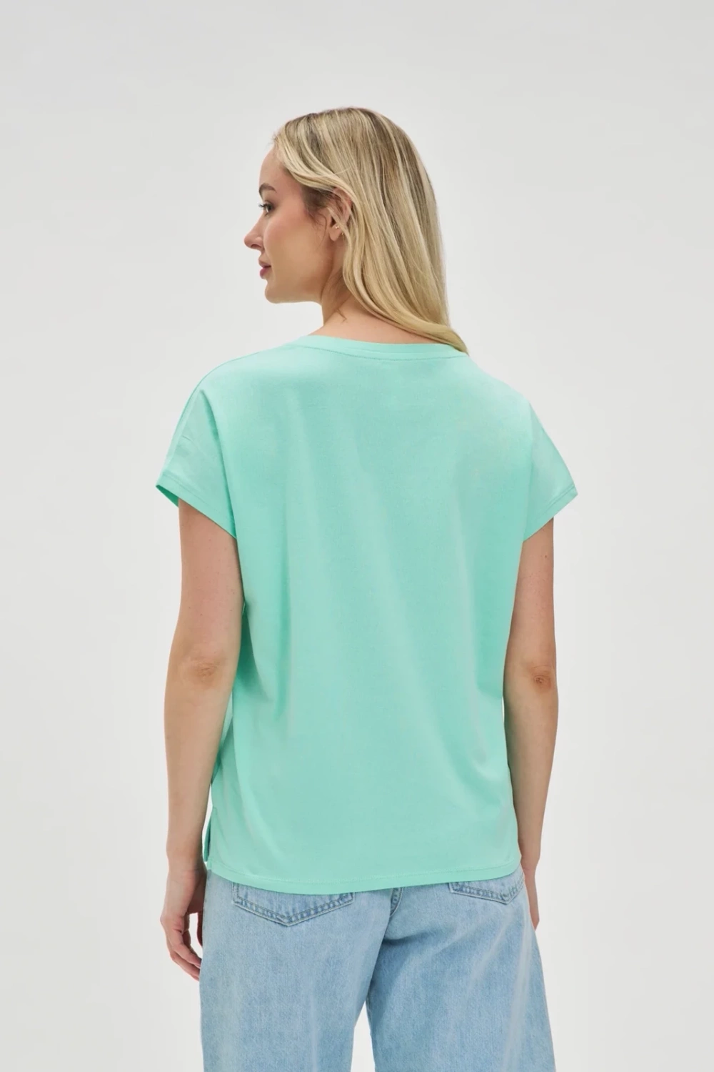 Marisse Women's T-Shirt L-Ts-4623 Mint