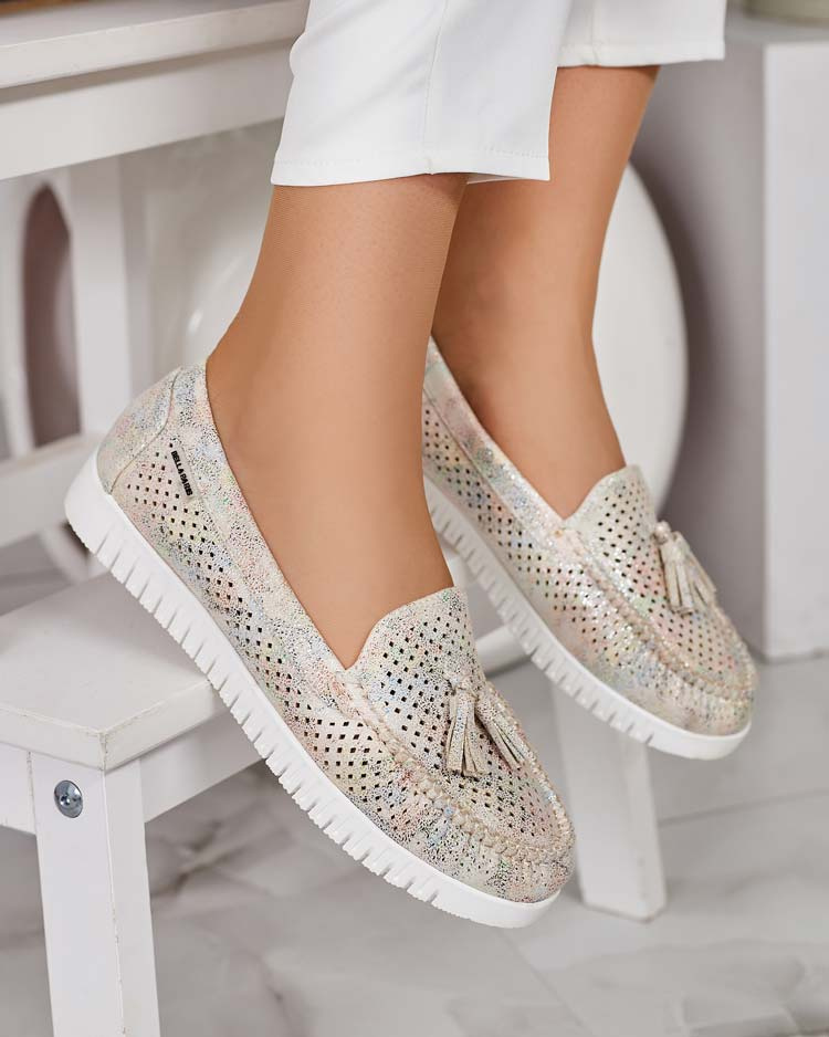 Resti Women&#039;s openwork moccasins Molaffa