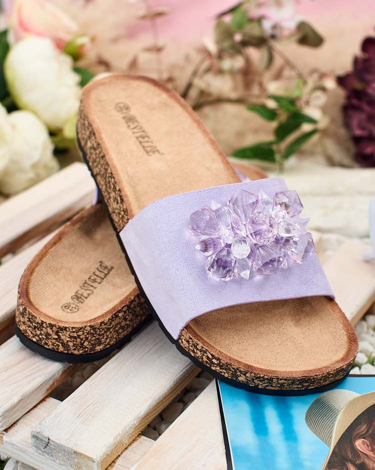 Resti Royalfashion Women's Villo rhinestone flip-flops