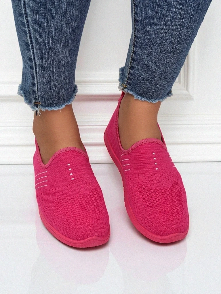 Resti Women's Perseida moccasins comfortable orange fabric for spring and summer