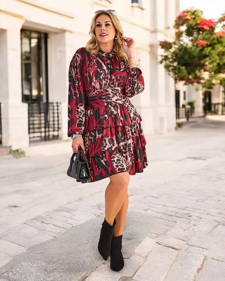 Resti Women's knee-length dress with print