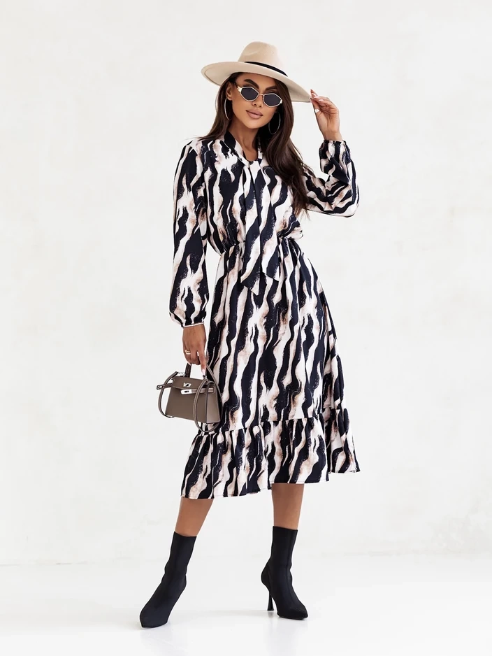 Resti Women's midi dress with print