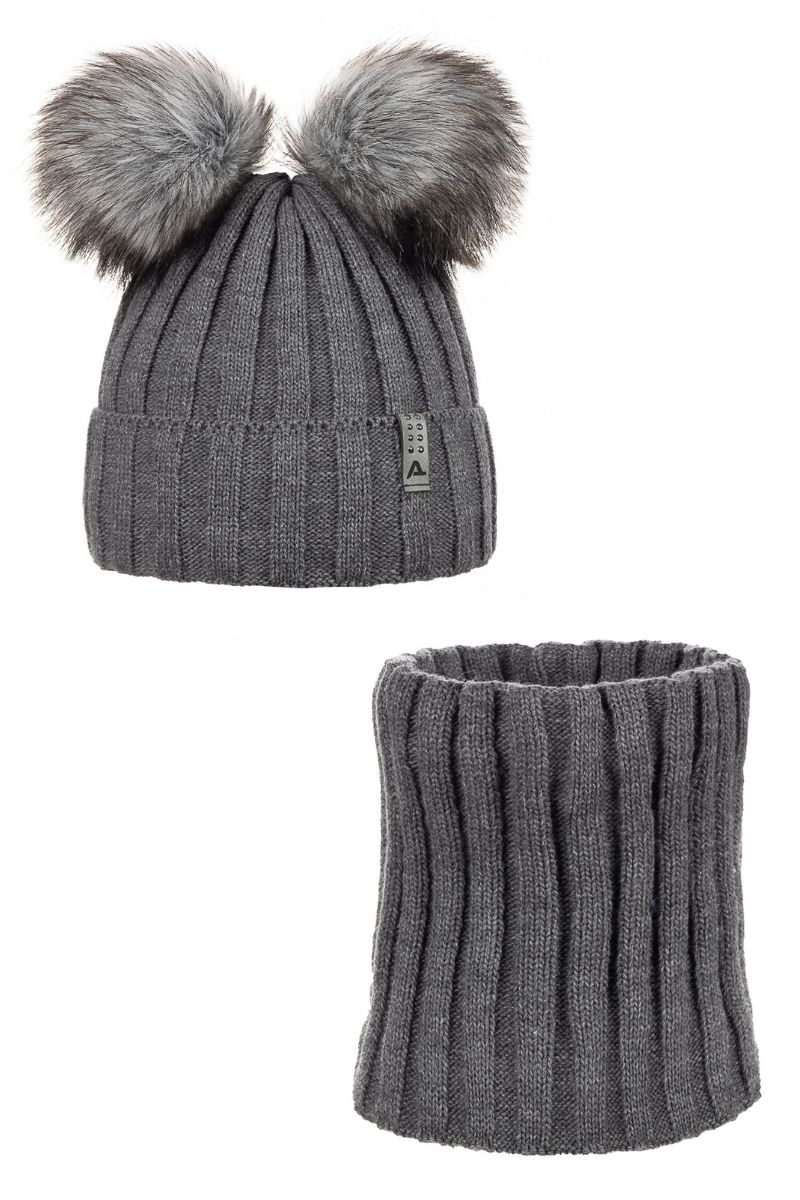 Detská súprava čiapky a šálu Bianca