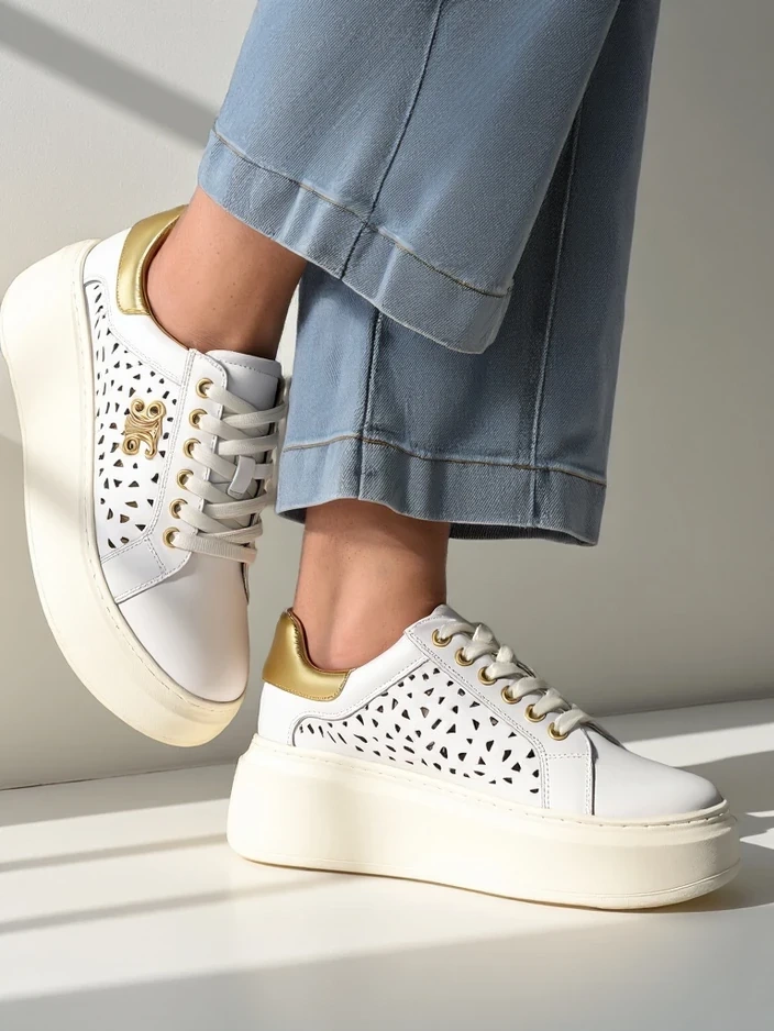 Resti Women's sporty sneakers perforated Jovixi