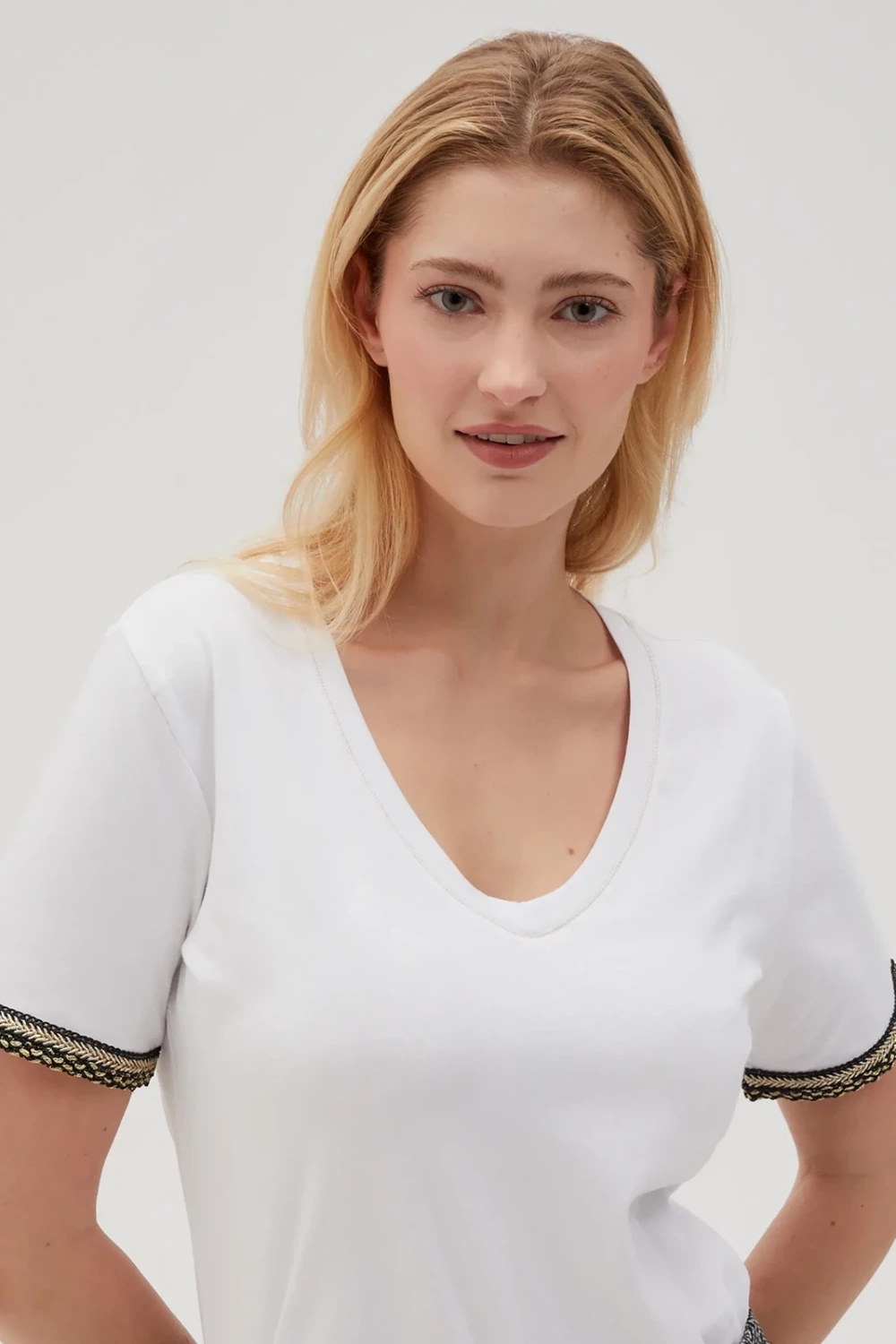 Marisse Women's Blouse Z-Ts-4540 White