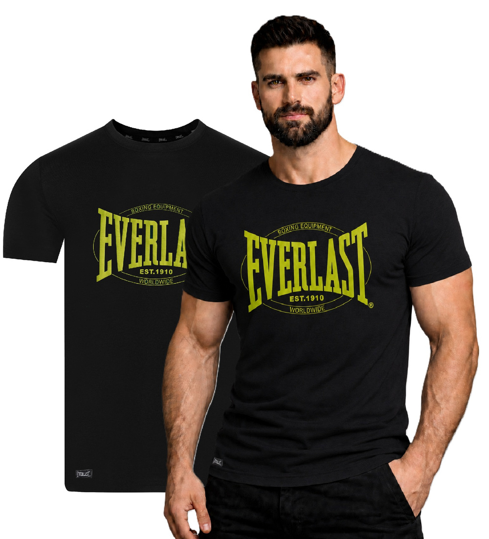 Мъжка тениска Everlast EL054 черна