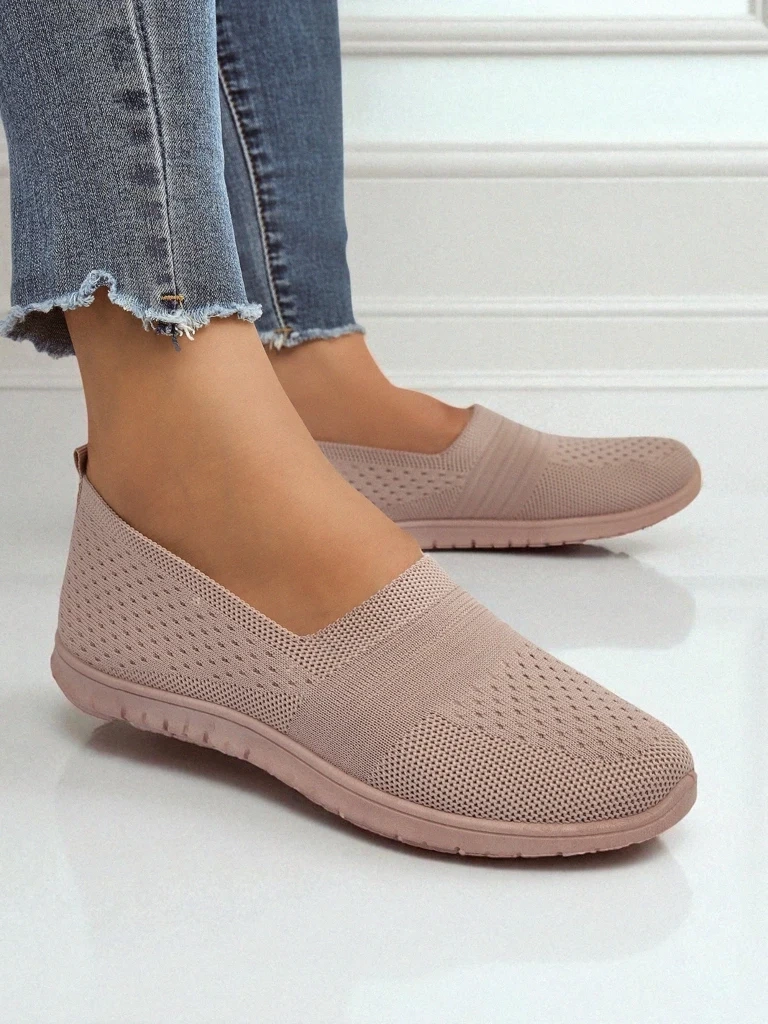 Resti Arianna Rosa Women&#039;s Moccasins – Lightweight, Breathable, Flat Sole