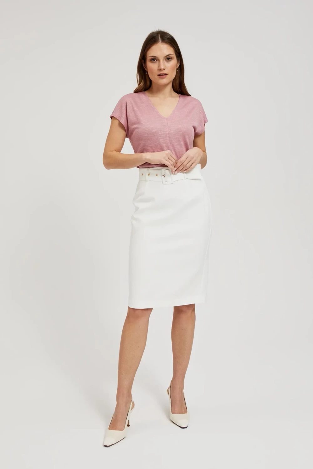 Marisse Women&#039;s Blouse L-Ts-4346 Dusty Pink