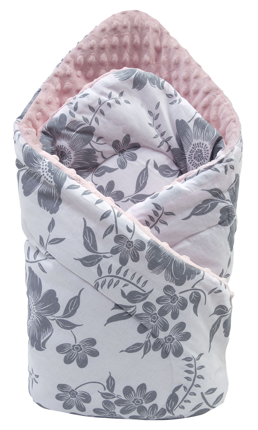 Medi Partners Double-Sided Baby Wrap Cotton + Minky