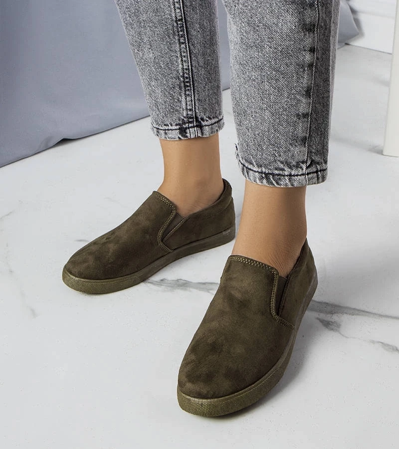 Gemre Pantofi de sport Leroy din piele ecologică verde