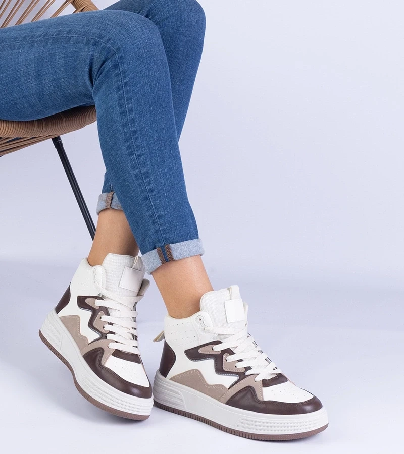 Gemre Adidași sport maro pentru femei Shadolina