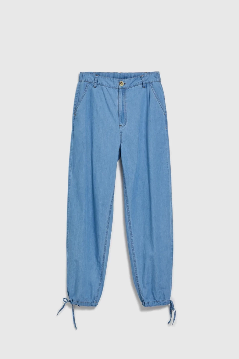 Marisse Women's Trousers L-Sp-4609 Blue