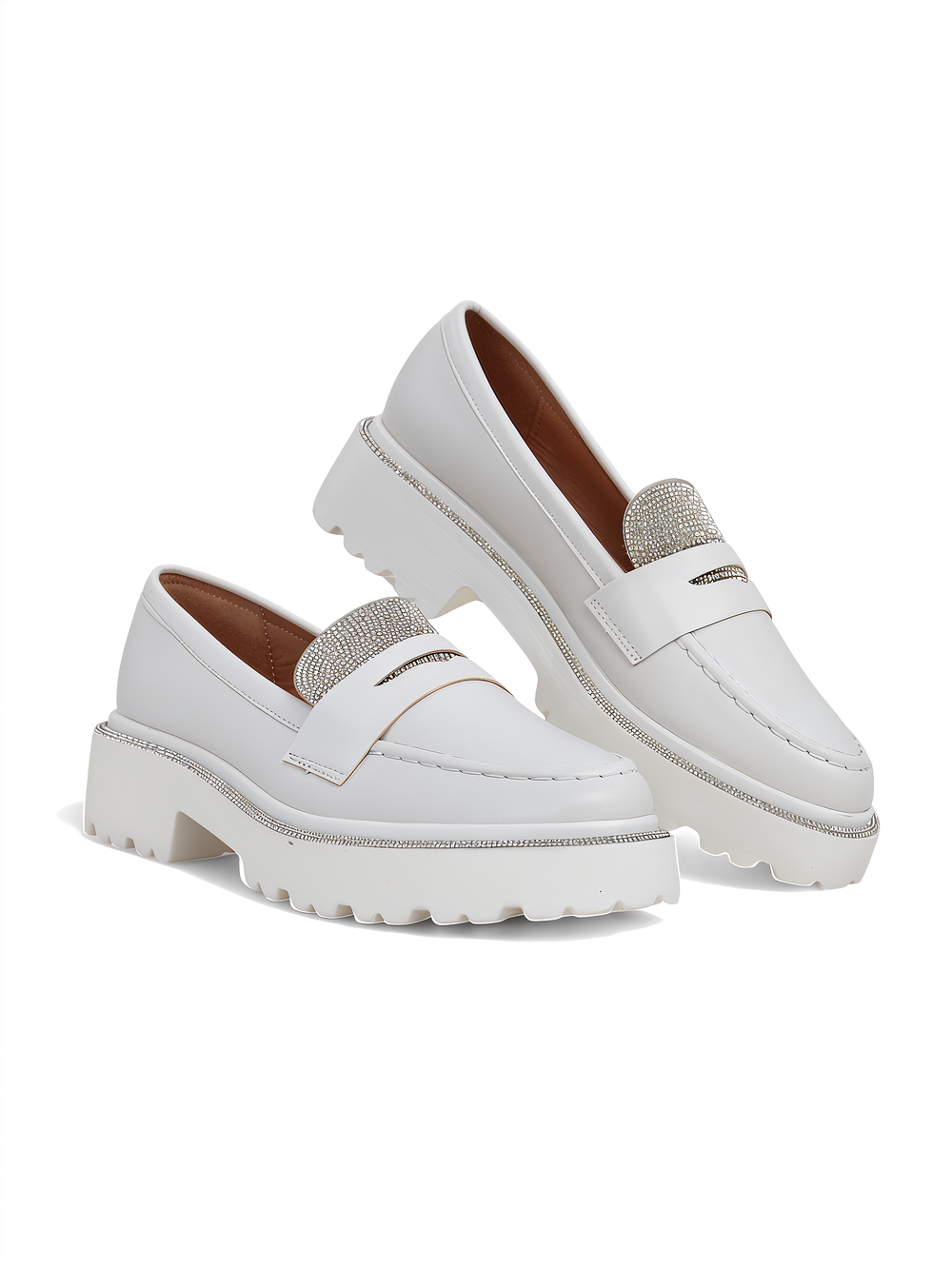 Resti Women&#039;s moccasins with rhinestones Vinness