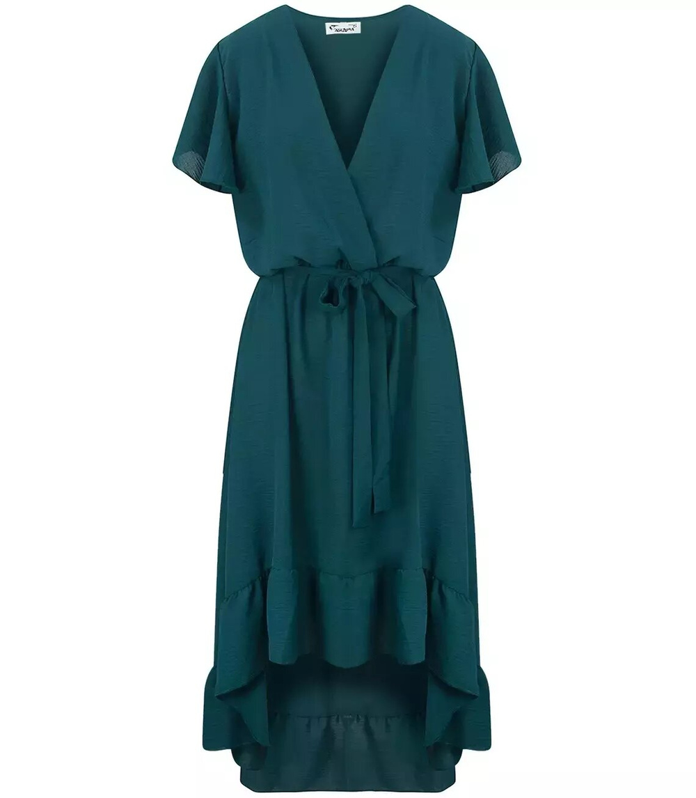 Pri Envelope MAXI dress with Spanish frill