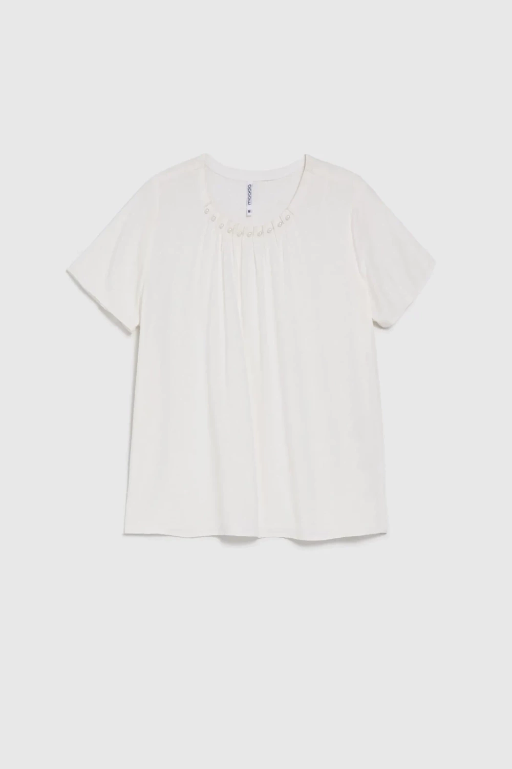 Marisse Women's Shirt L-Ko-4616 Off White