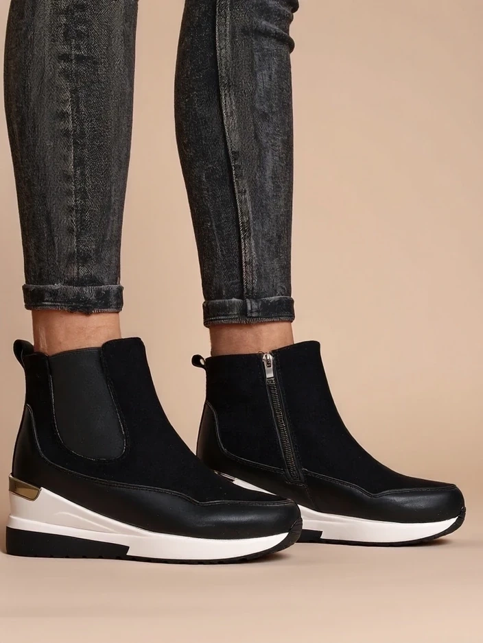 Resti Women&#039;s ankle boots on a hidden wedge Zafico